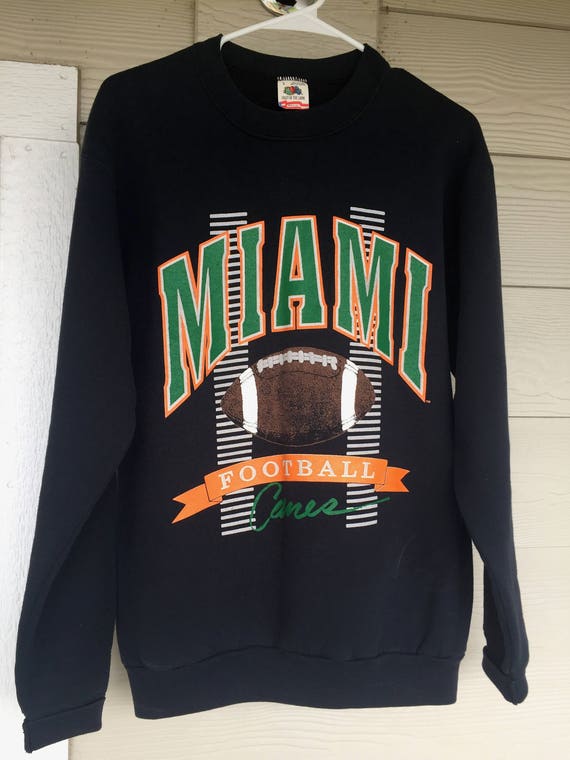 Vintage Miami College Football Sweater - image 1