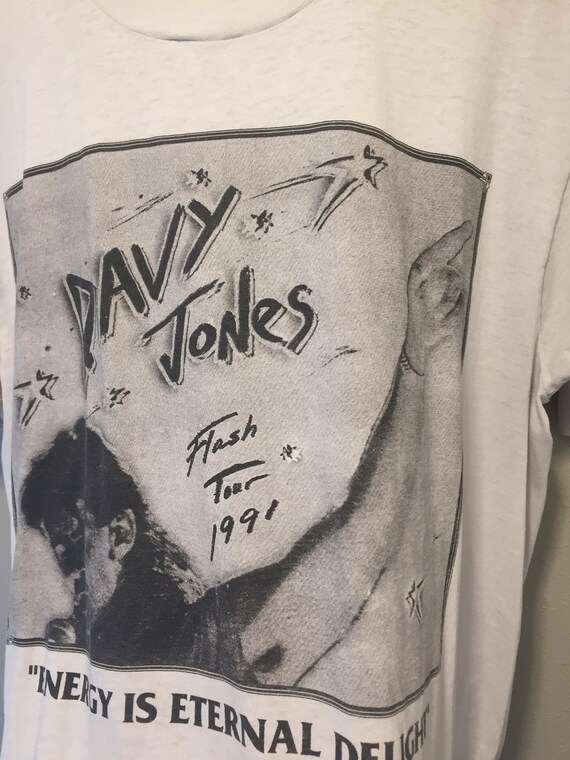 Vintage 1999 Davey Jones // Flash Tour T-Shirt - image 4