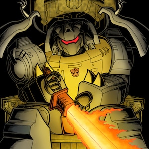 Grimlock A4 Print