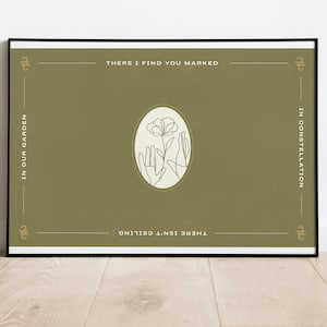 22 (OVER S∞∞N) Typographic Poster – 22 A Million – Bon Iver