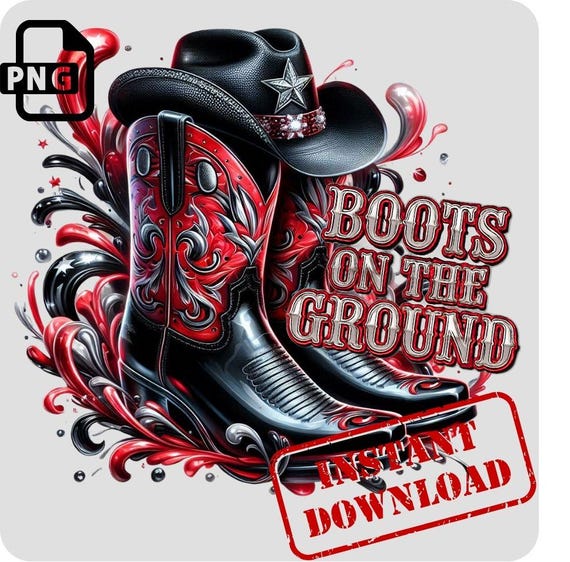 Red Boots on the Ground, Men display picture 1