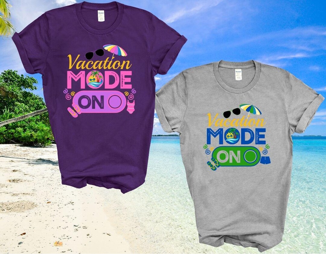 Vacation Mode, Girls Trip, Spring Break, Family Vacation, 2 Digital ...