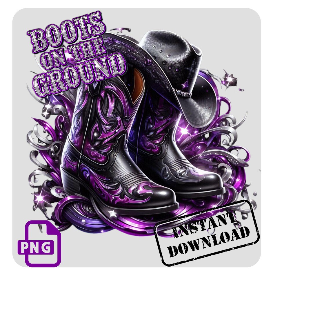 Purple Boots on the Ground, Men display picture 1