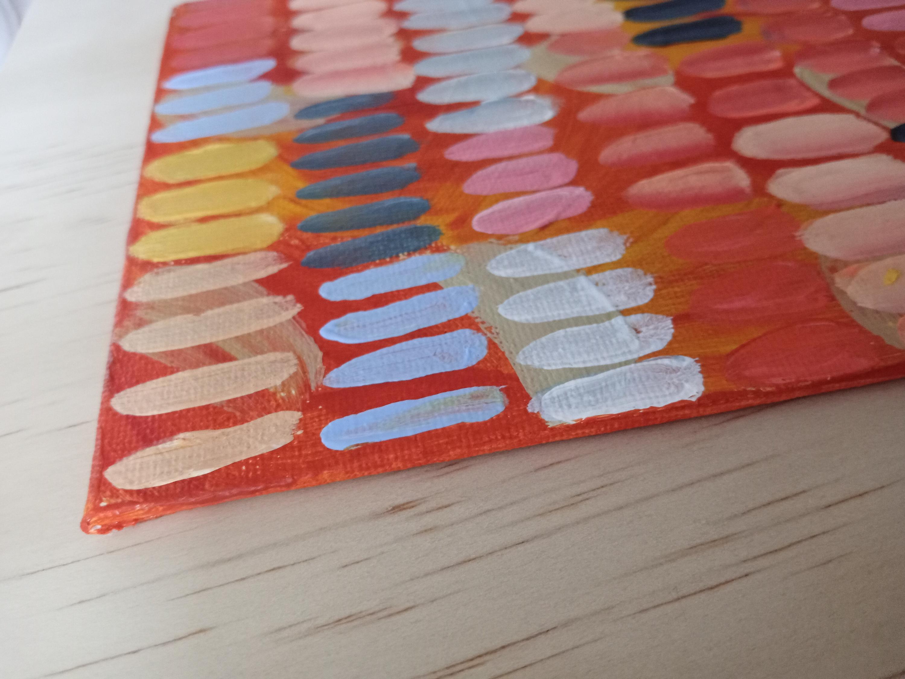 Tequila Sunset is an Original Acrylic Painting on Canvas Board. - Etsy