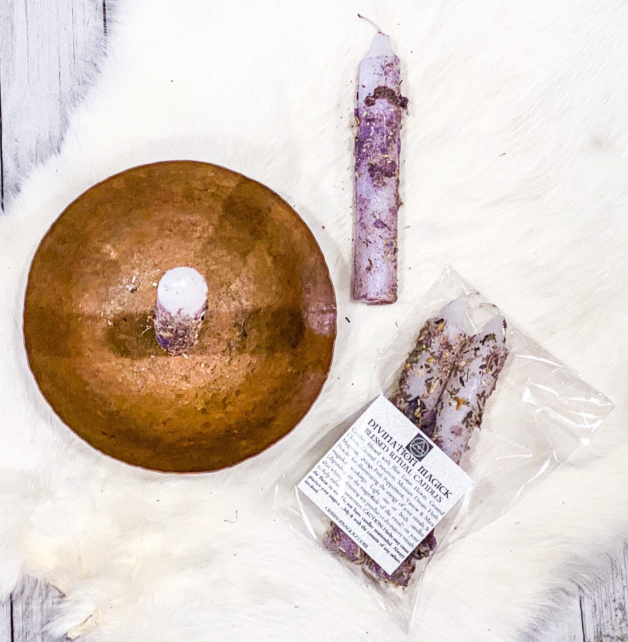 Divination Magick Blessed Ritual Candles