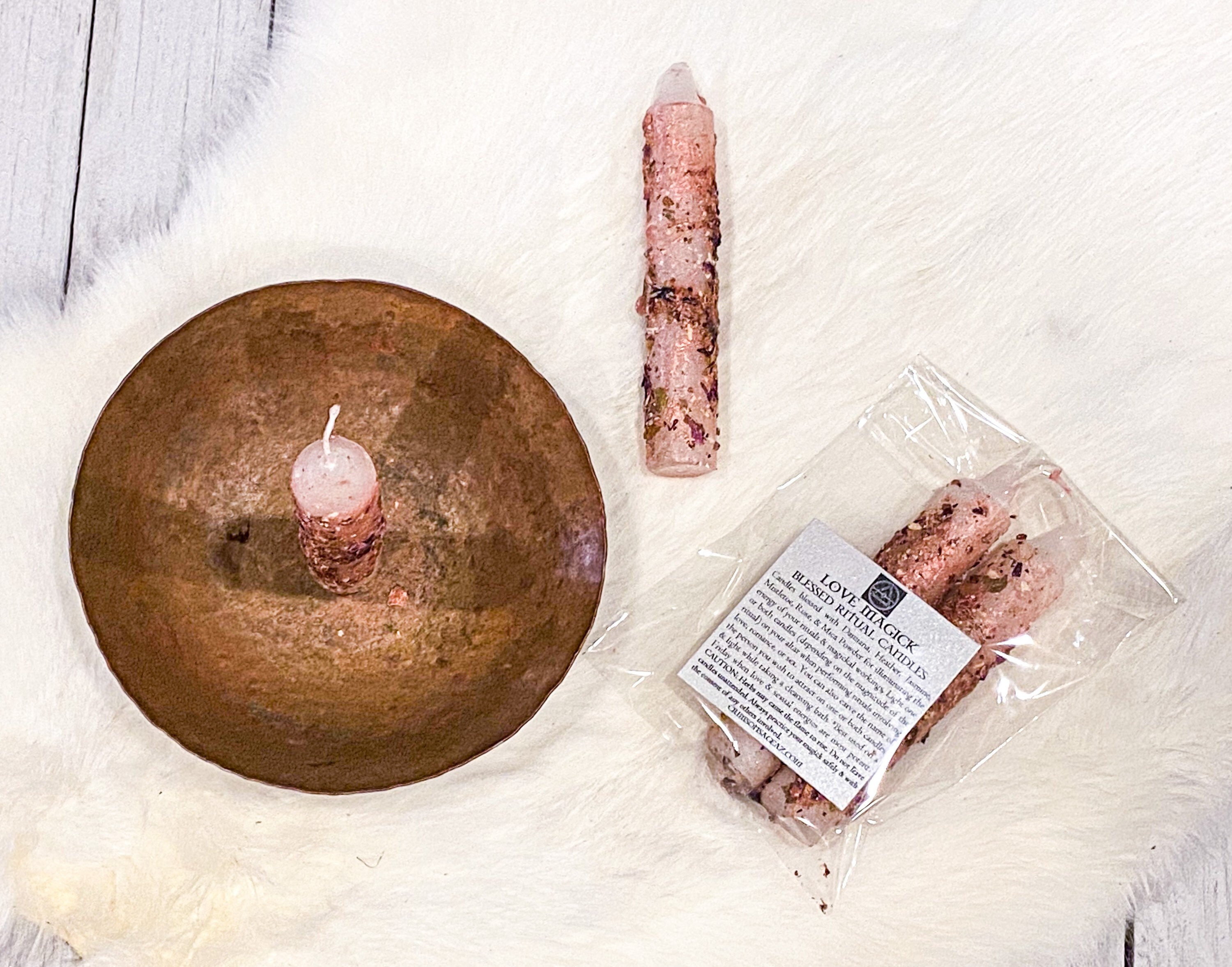 5 Sets of Blessed Ritual Candles