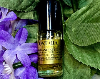 Ostara Anointing Oil for Candles & Ritual Tools - Skin Safe Oil Blend