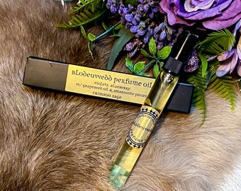 Blodeuwedd - Spring Equinox Perfume Oil Spray with Violets & Blueberries