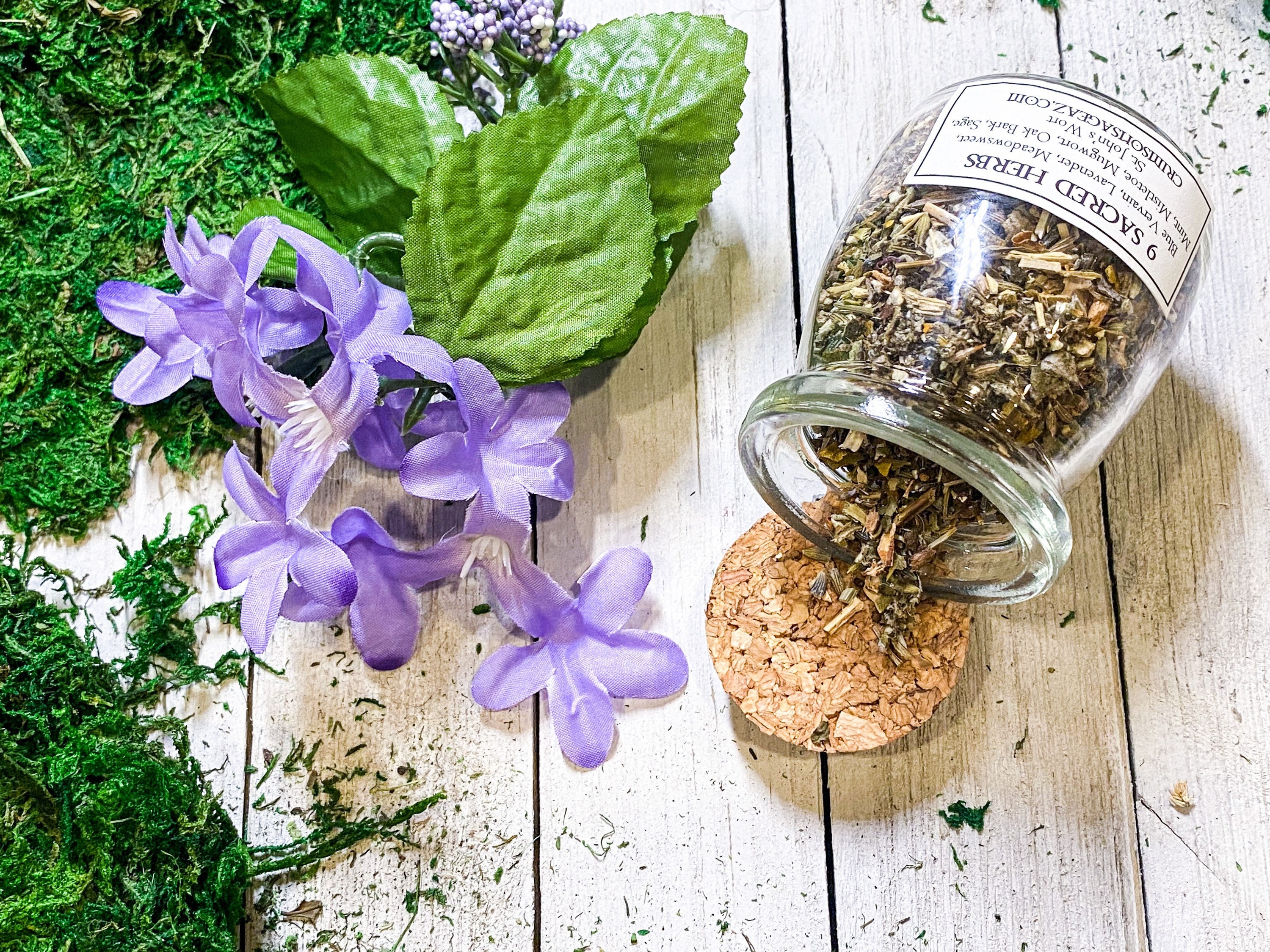 Nine Sacred Herbs Herbal Incense Blend & Ritual for Litha