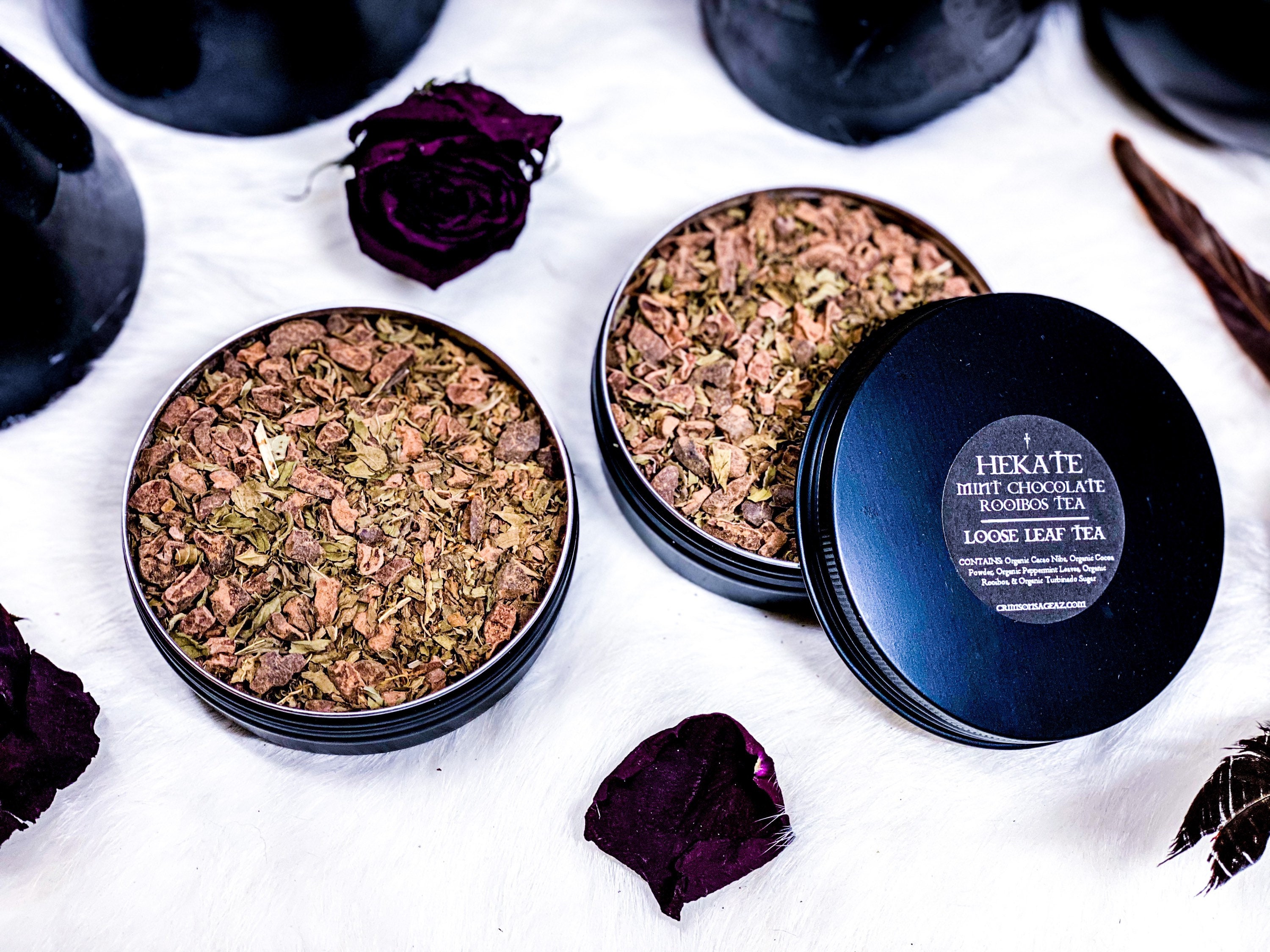 Hekate Mint Chocolate Rooibos Loose Leaf Tea