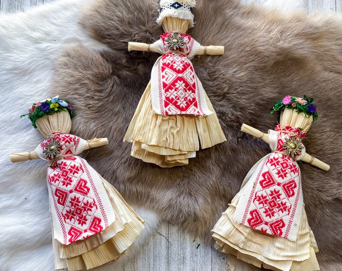 Midsommar Sun Bearer Dockas / Maiden &elder Harvest Dolls Etsy