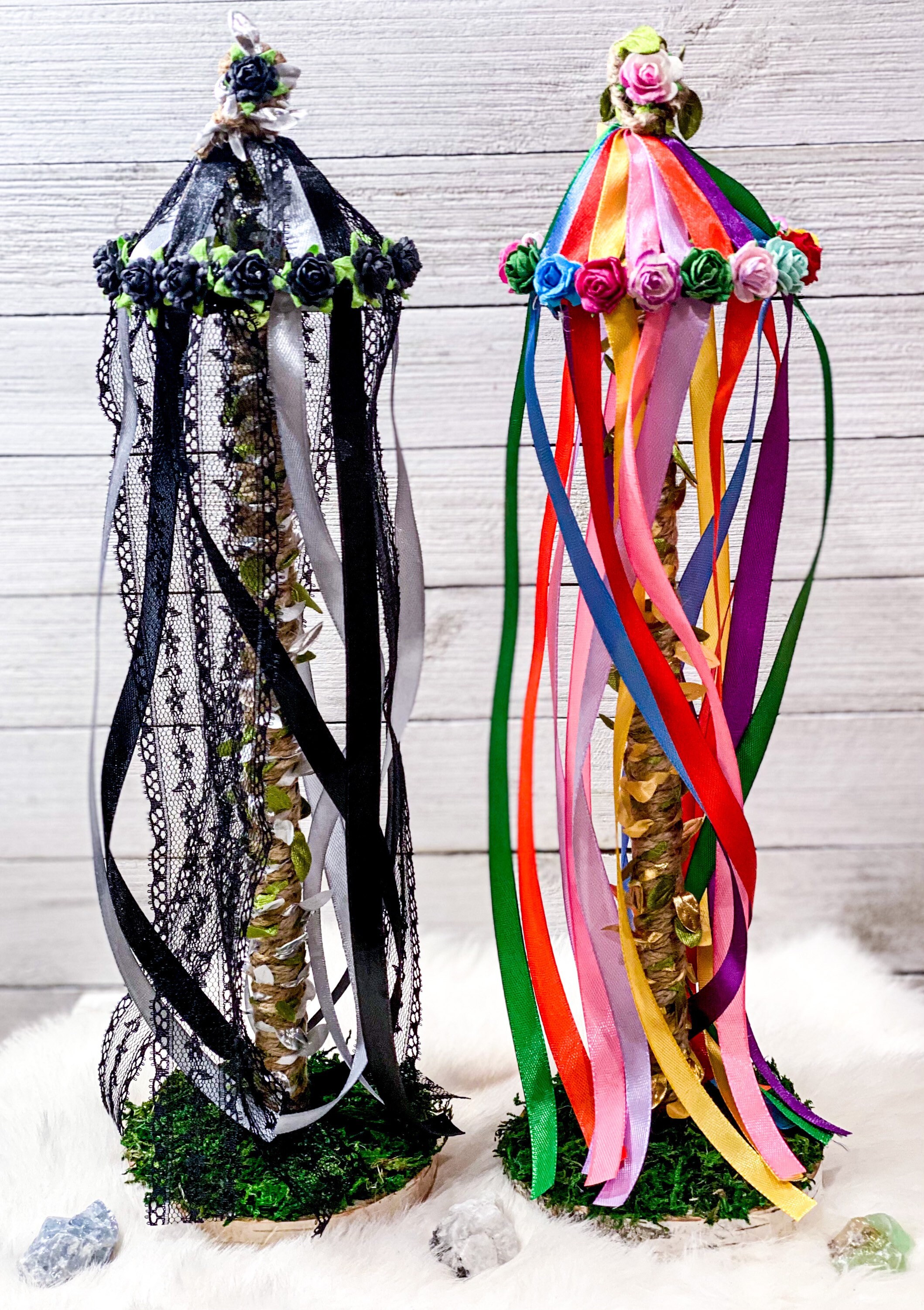 PRE ORDER Maypole for Beltane/May Day Altar