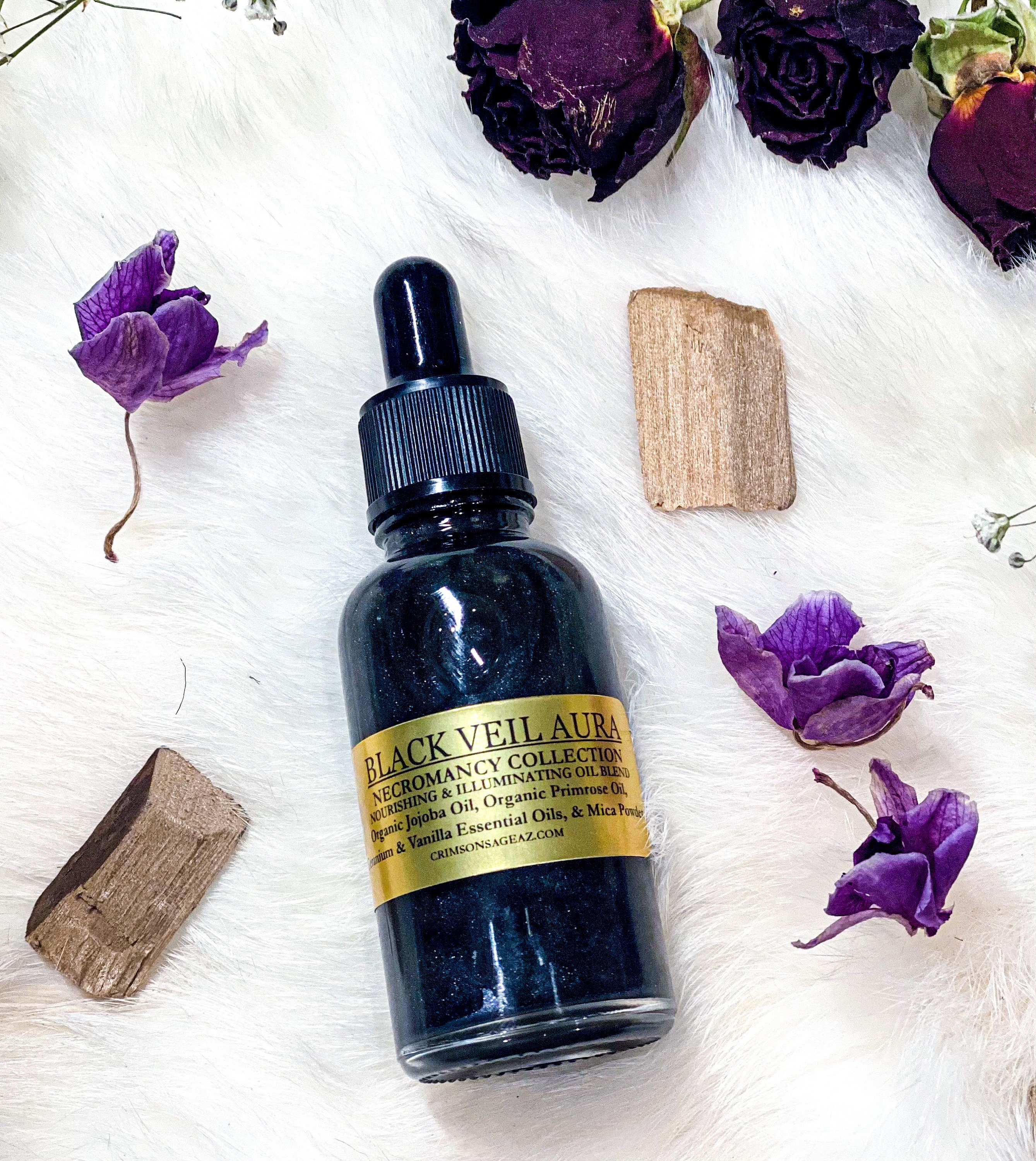 Black Veil Aura Glowing Body Oil