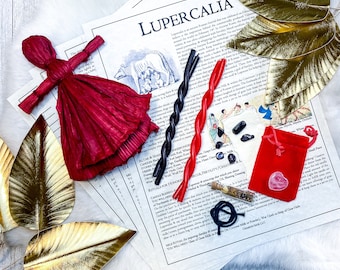 Lupercalia Poppet Set - Rituals for Sympathetic Magic, Love & Desire