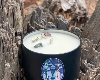 Dagda - Celtic Deity Dressed Devotional Candle