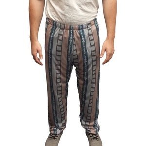 The Dude Pajama Pants Costume Pajamas Bottoms Bowling Movie Lounge Halloween Wear Jeffrey Gift Cosplay High Quality