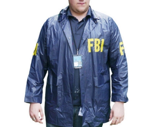 Burt Macklin FBI Windbreaker Jacket Costume Parks and - Etsy