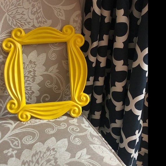 Yellow Peephole Frame Door Prop TV Show Gift Idea Monica Geller Apartment  Rachel Green Hanging Picture Wall Best High Quality 