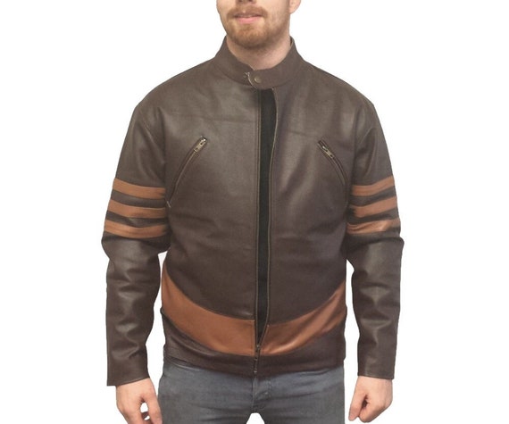 faux fur vest x leather jacket - /en/