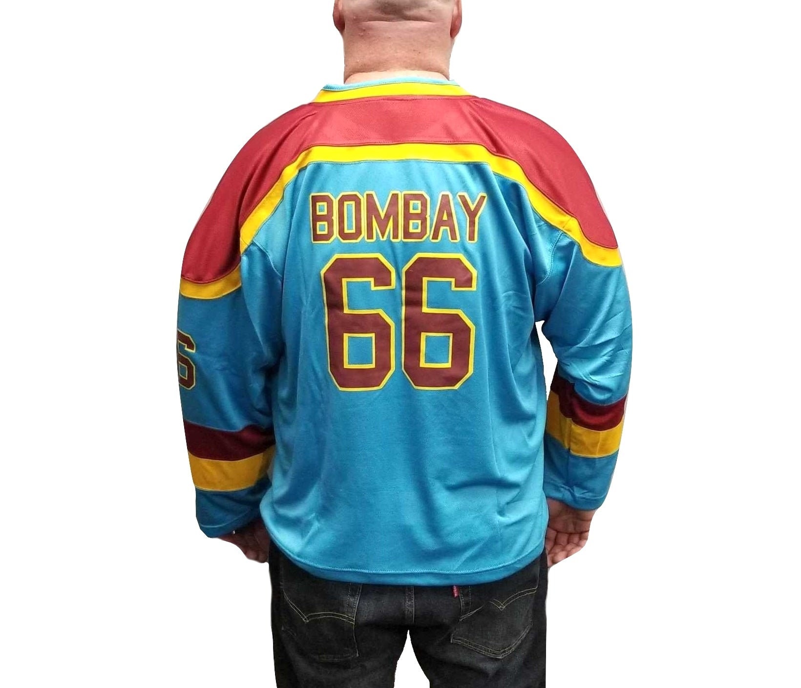 AcePlaceStudios Gordon Bombay #66 Waves Hockey Jersey