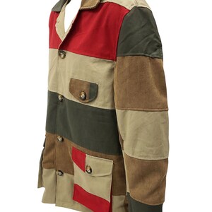 Raoul Duke Jacket Depp Version Las Vegas Movie Costume Patchwork Style ...