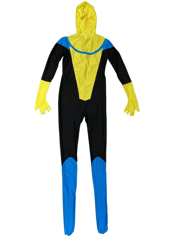 Invincible Adult Costume Superhero Uniform Body Suit Mark - Etsy