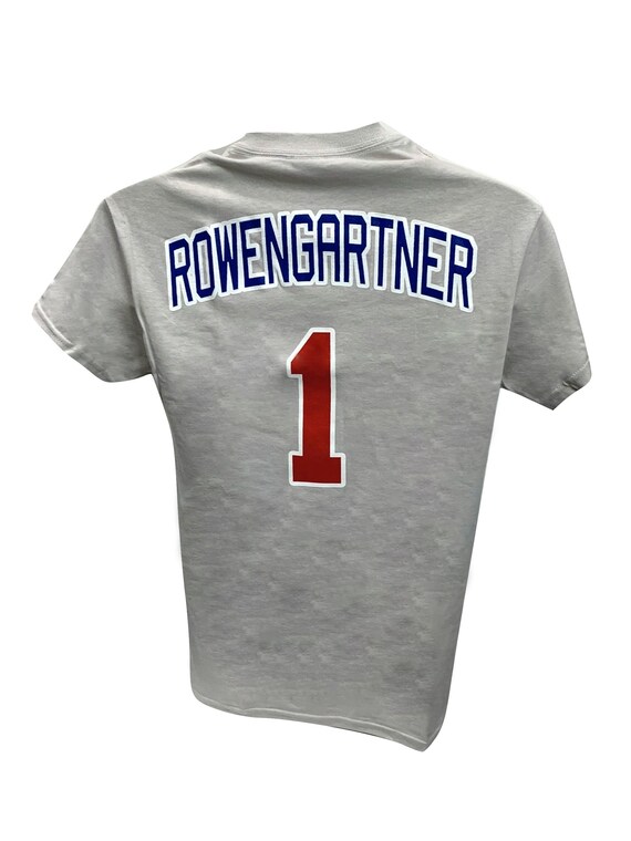 Henry Rowengartner 1 Baseball Jersey Rookie Of The Year Costume Movie  Uniform 