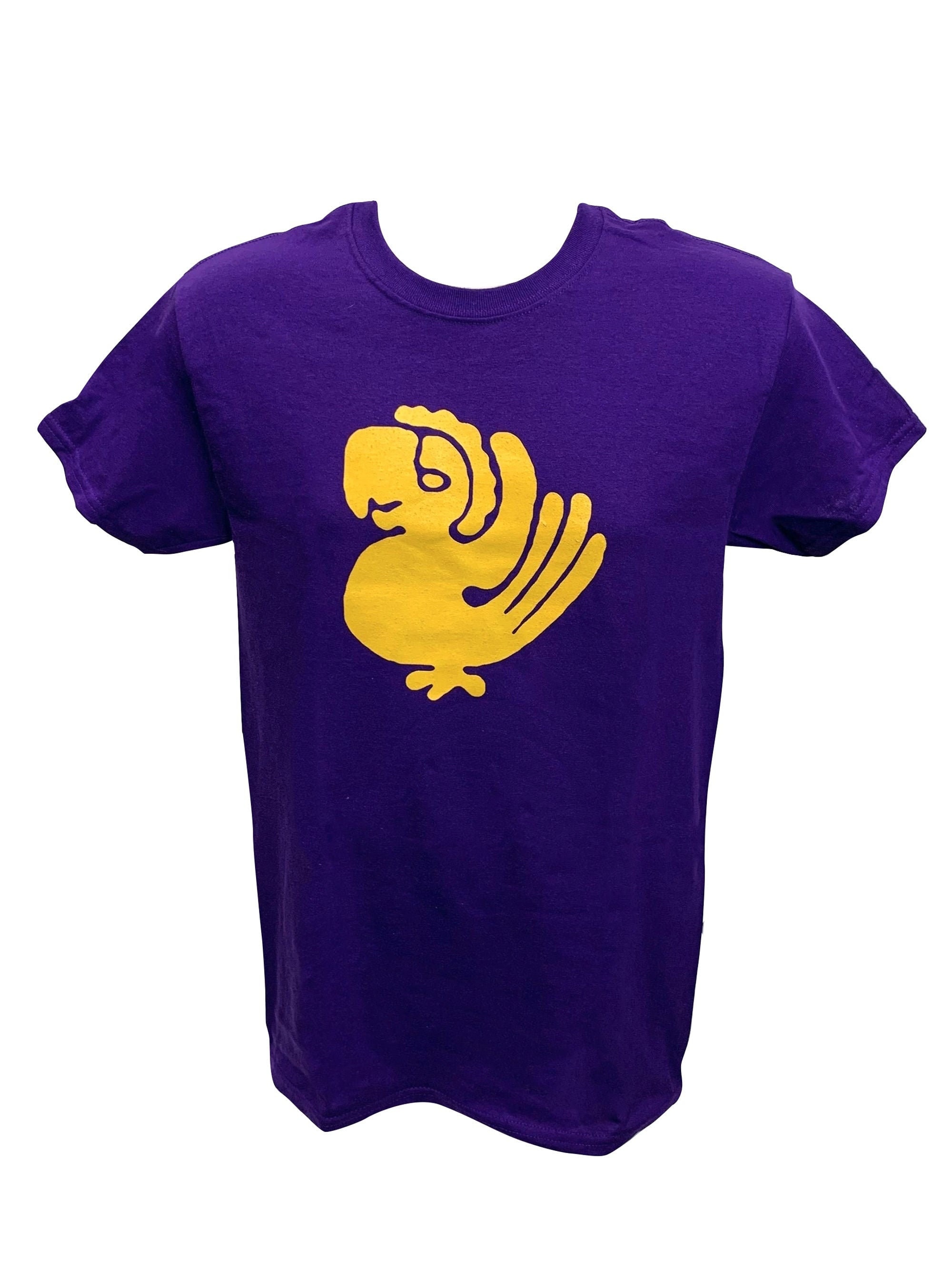 Purple parrots store shirt