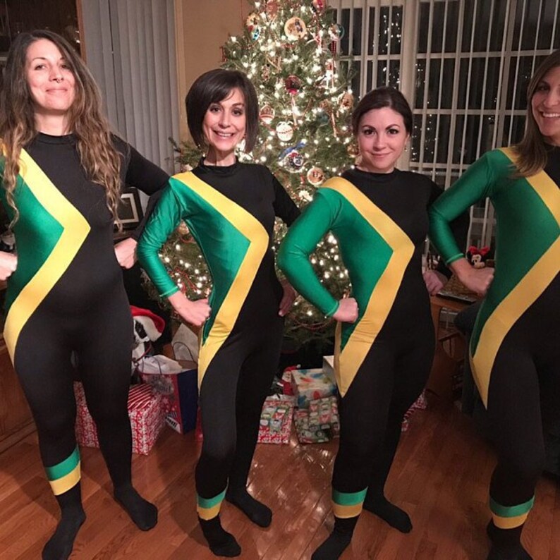 Adults Cool Runnings Costume | Jamaican Bobsled Team Costumes