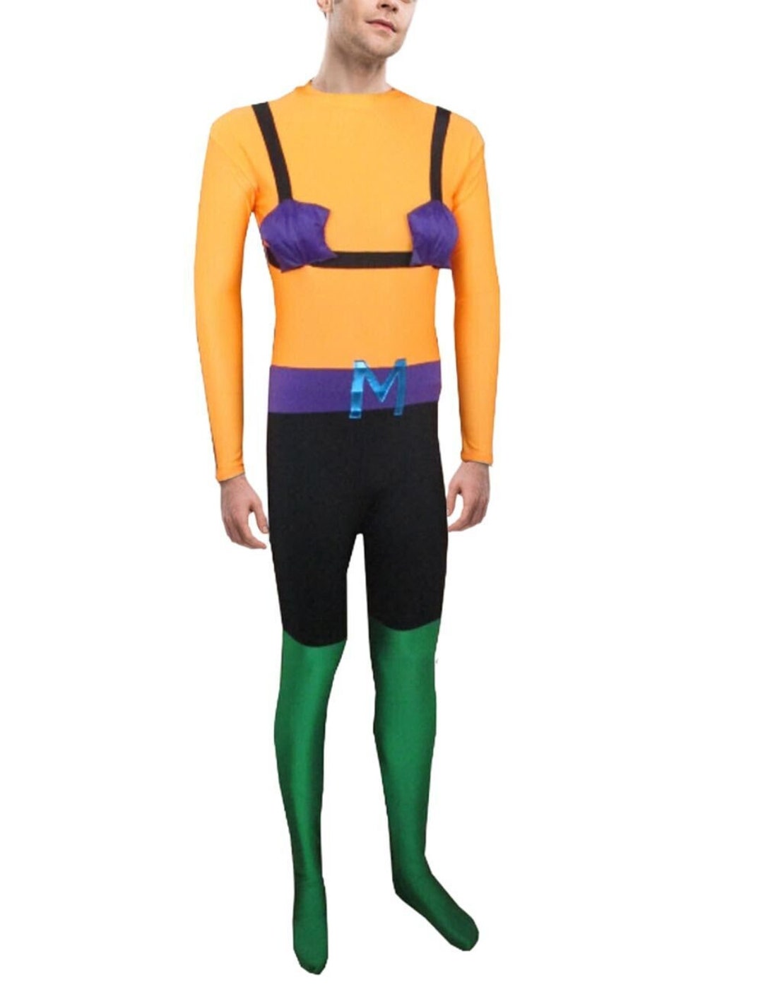 Mermaid Man Costume Cosplay Spandex TV Show Superhero Fancy - Etsy Hong