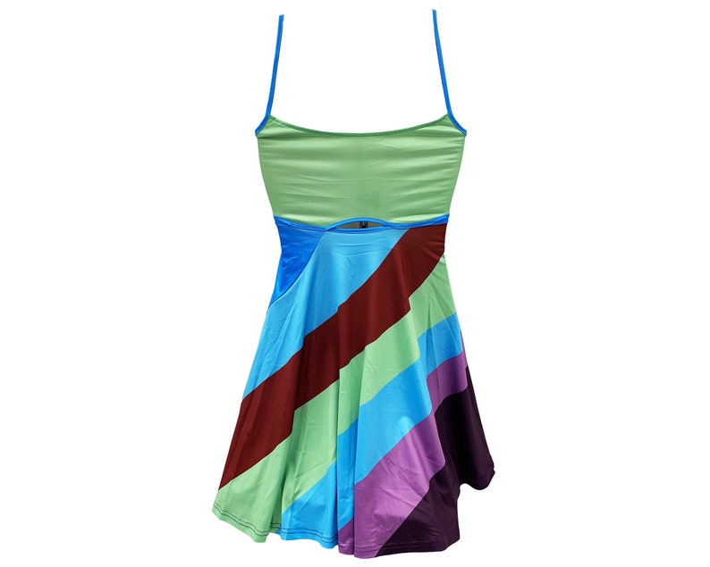 Jenna Rink Colorful Dress 13 Going on 30 Movie Costume Dance - Etsy