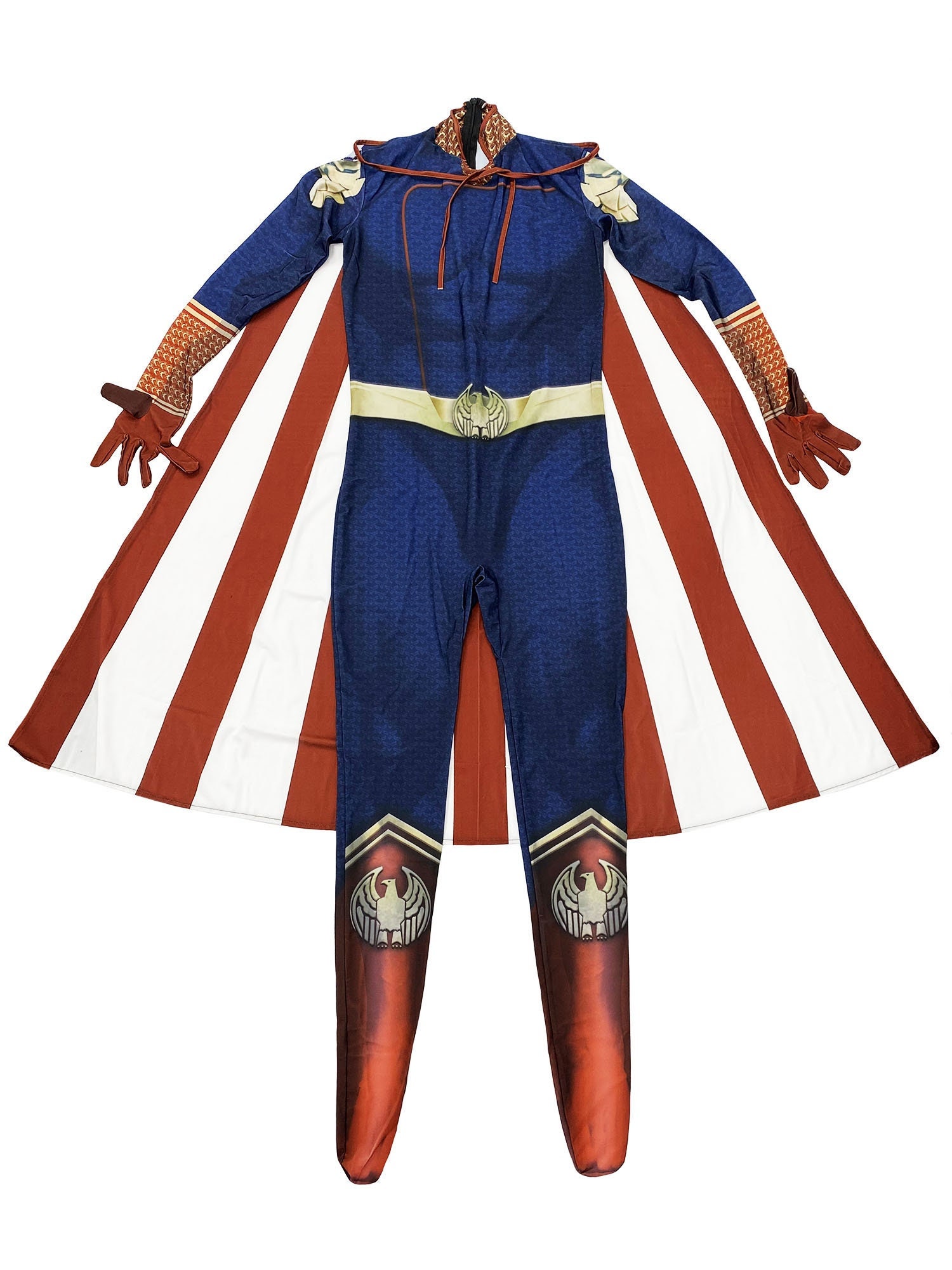 The Boys Homelander Cosplay Costume Halloween Zentai Suit for Men
