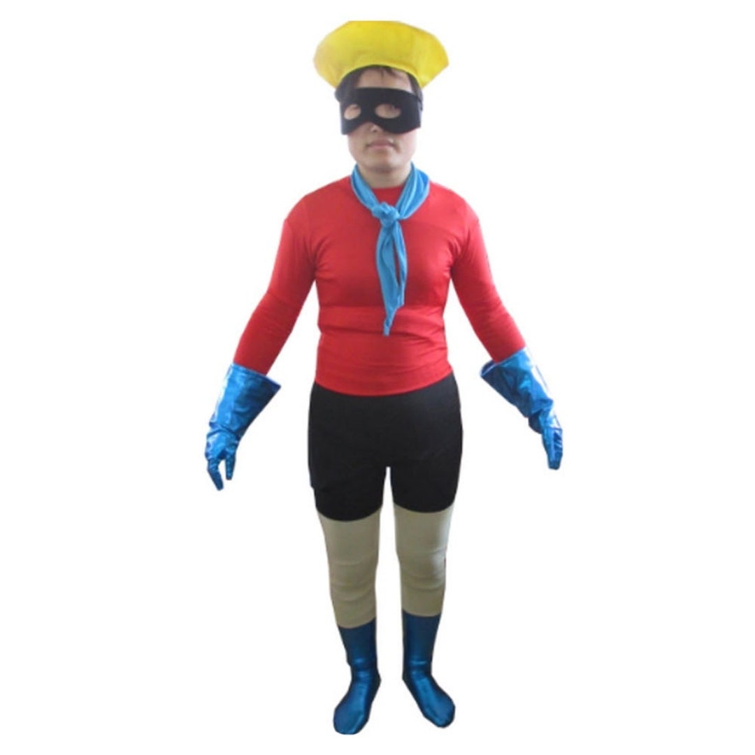 Barnacle Boy Costume Cosplay Spandex TV Show Superhero Fancy Dress ...