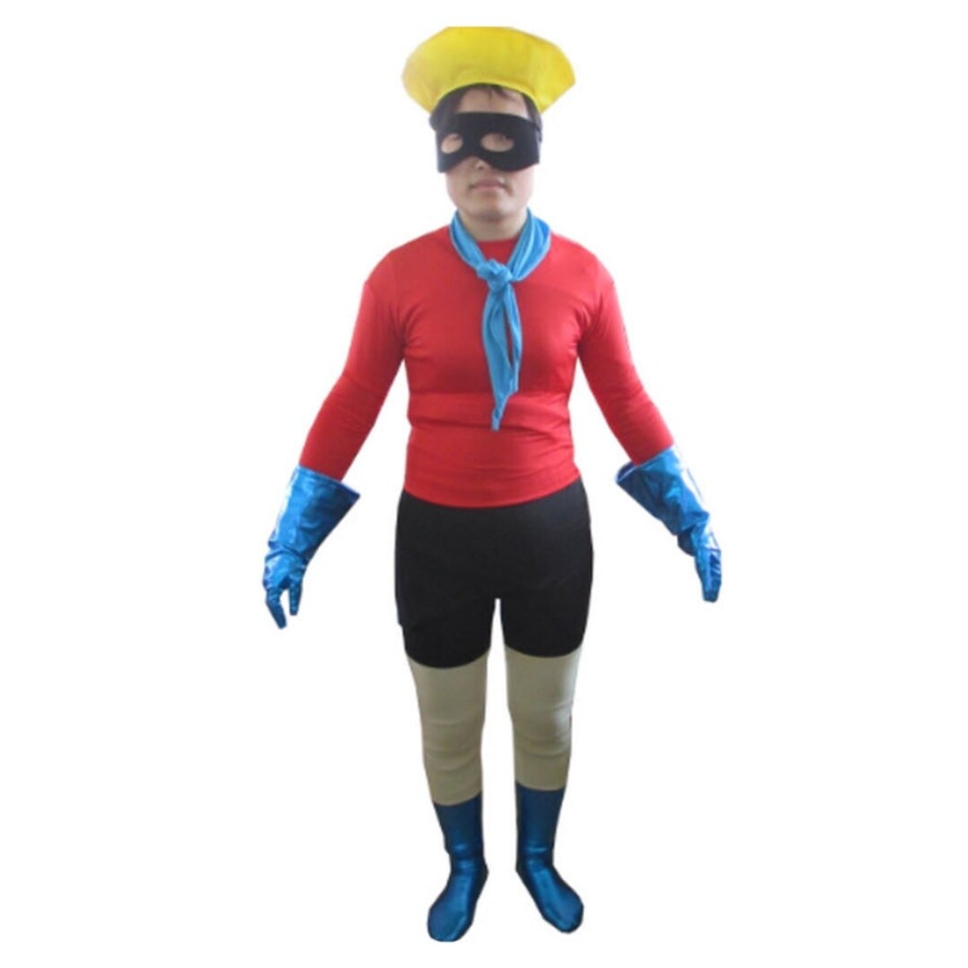 Barnacle Boy Costume Cosplay Spandex TV Show Superhero Fancy Dress ...