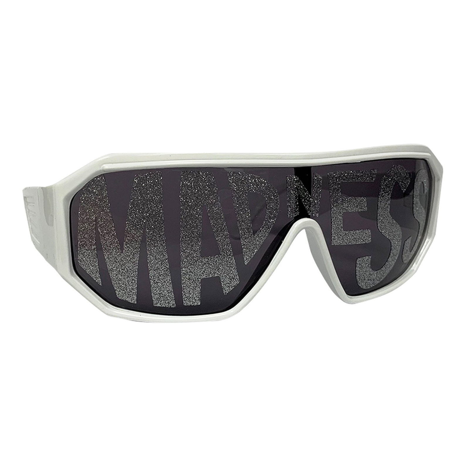 MADNESS Sunglasses Wrestler Costume Glasses White Black 80s Etsy Canada