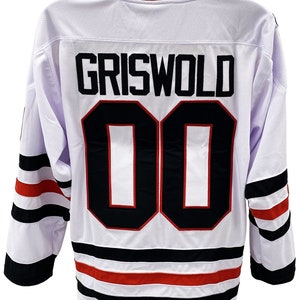 Clark Griswold Chicago Hockey Jersey Christmas Vacation Chevy