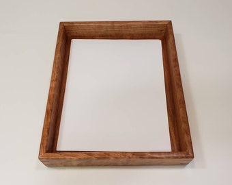 10 1/2"x13" Cherry Wood  Paper Tray / Mail Tray/ Valet Tray