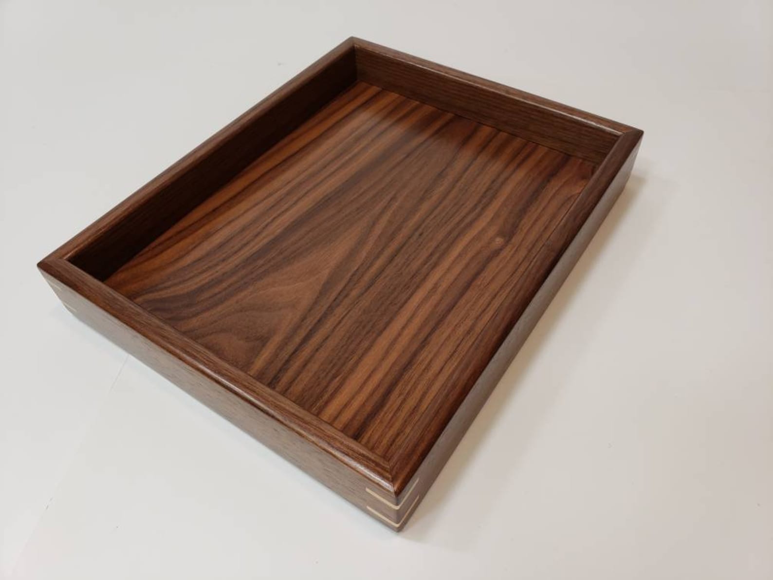 9x11 Wood Vanity Tray / Valet Tray Walnut Etsy