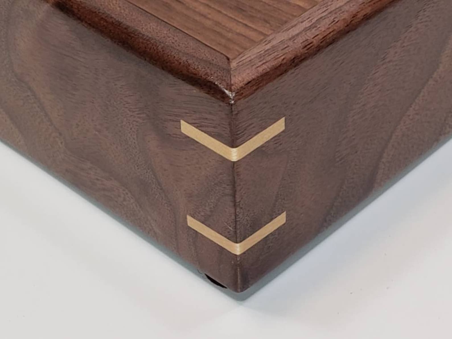 16x20 Walnut Wood Rectangular Ottoman Tray / Etsy