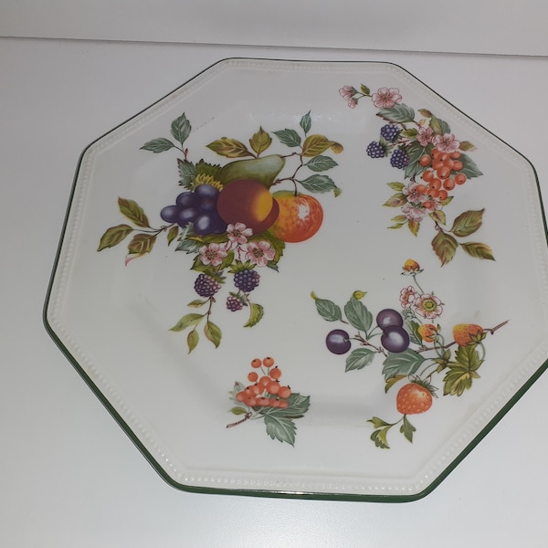 Johnson Brothers Fresh Fruit Pattern Dinner Plate 10 inches