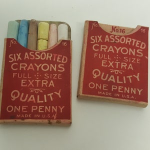 Vintage Large Crayon Crayon Set of 16 80s Jumbo Coloring Set Non Toxic  Binney & Smith Easy to Hold for Younger Kids Made in USA -  Denmark