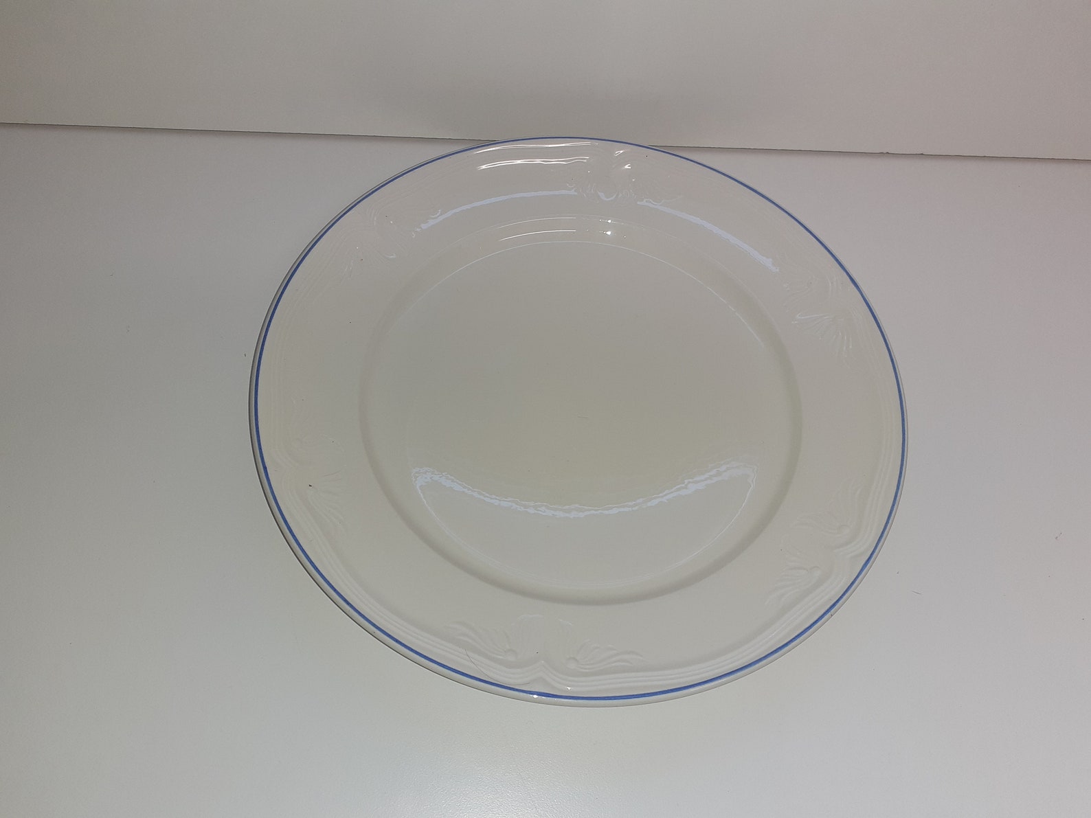 Villeroy & Boch Depuis 1748 Pattern Dinner Plate White Etsy