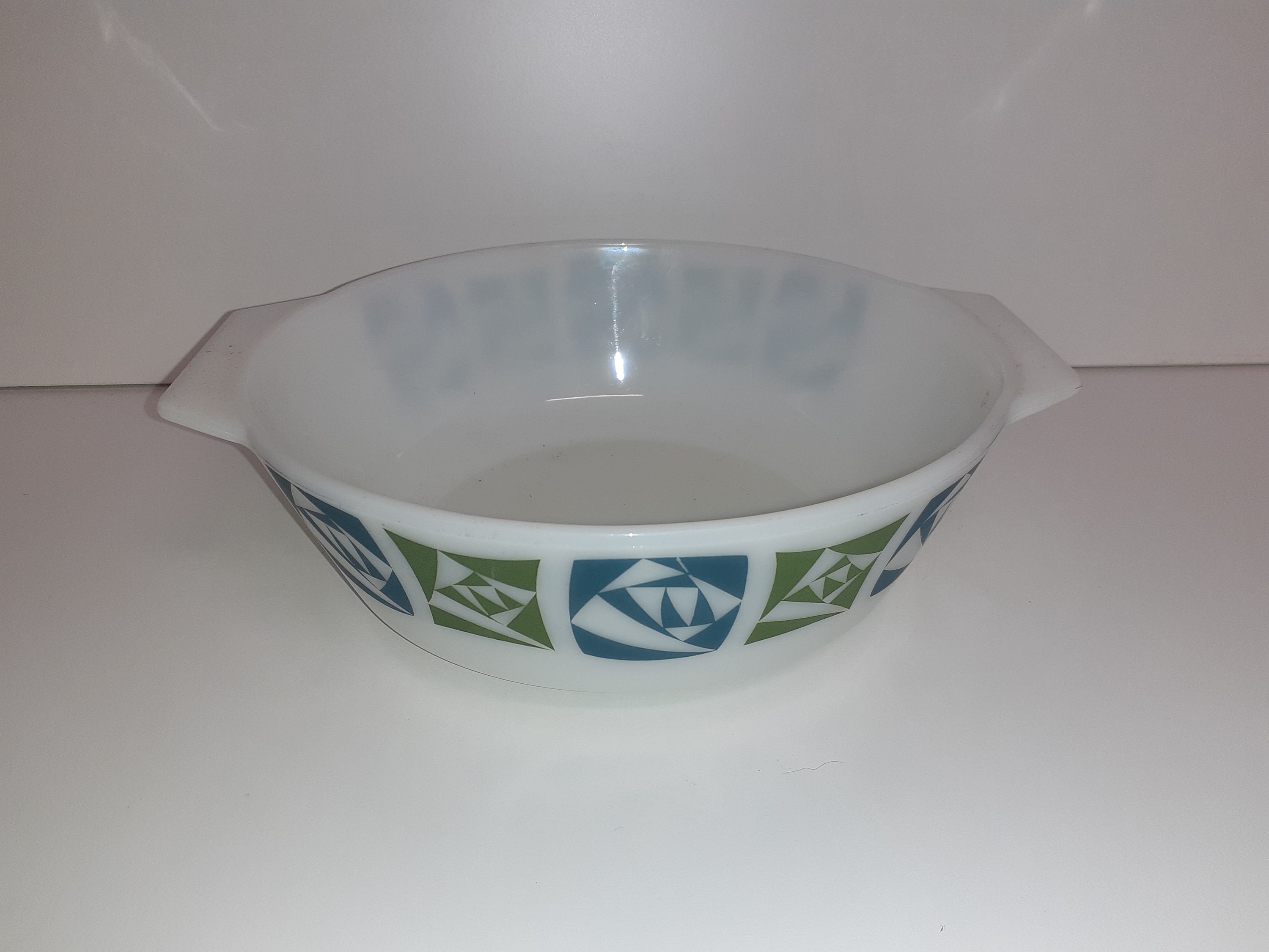 Retro Jaj Pyrex 1960s Checkers Pattern Casserole Dish Base 7 Etsy