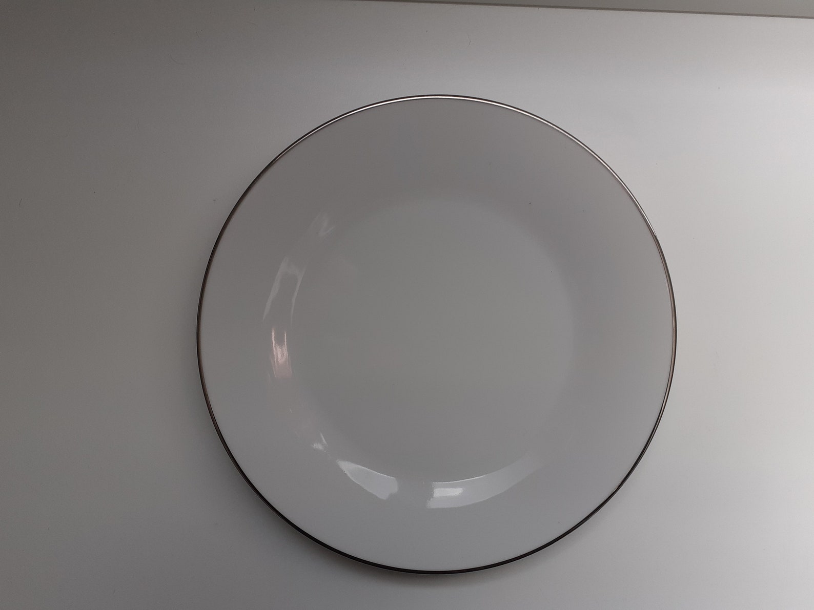 Noritake RC Sri Lanka China Platinum Band Dinner Plate 10 1/2 Etsy