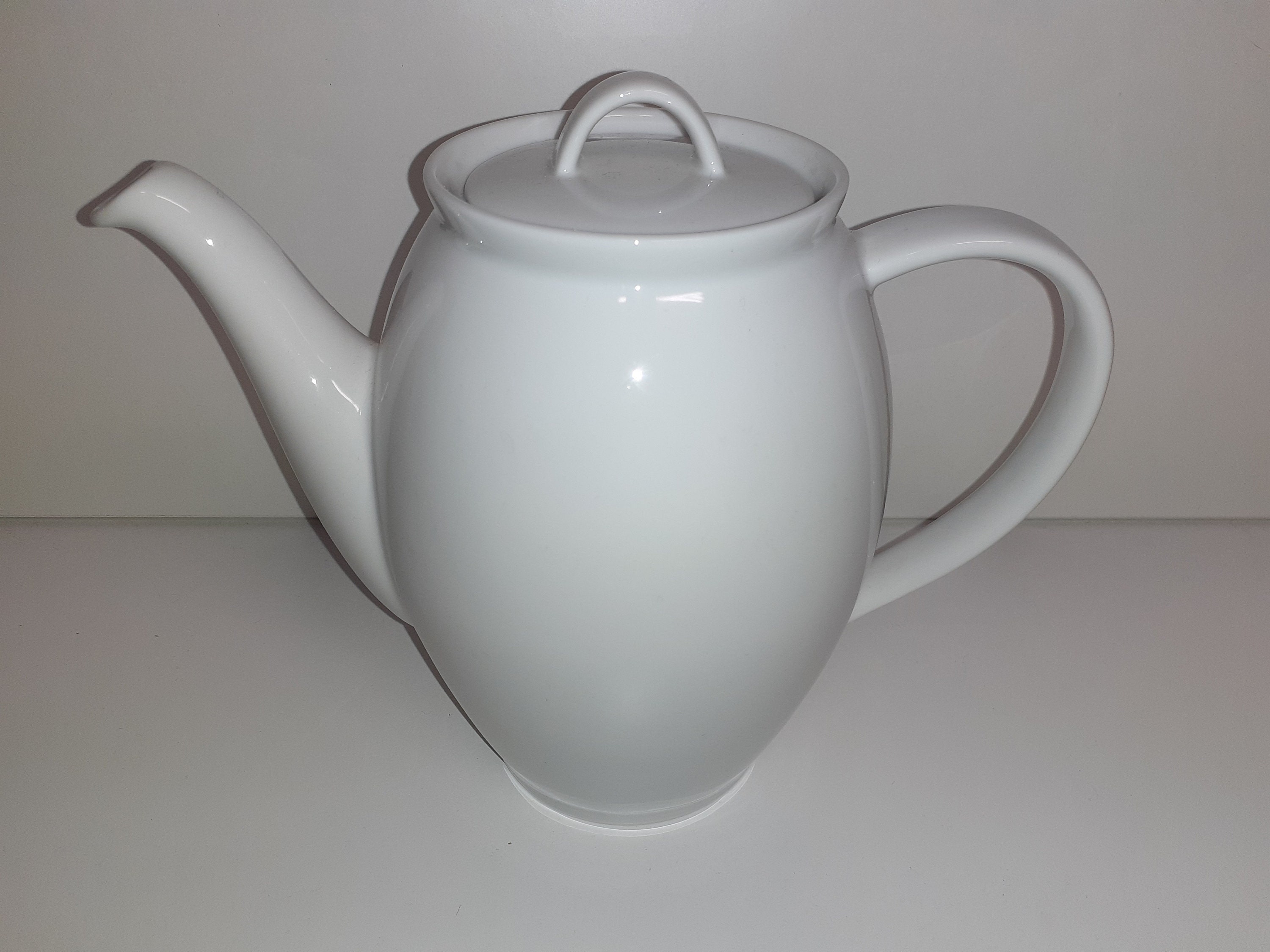 St Michael Marks and Spencer Maxim Coffee Pot 56 Cup White Etsy