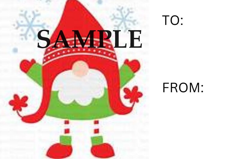 Printable Christmas Name Tags Holiday Name Tags Christmas Name Cards