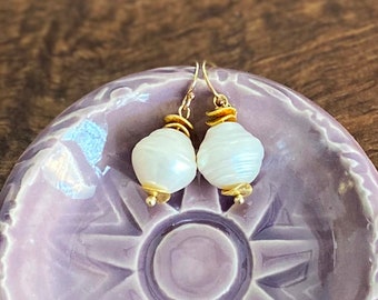 Fresh Water Pearl Earrings