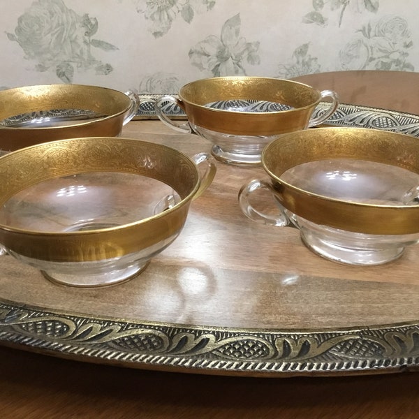 Footed Dessert Bowls Etsy