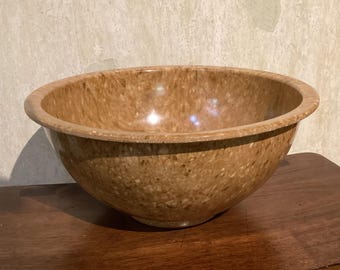 Texas Ware 125  “warm colors” Confetti Bowl