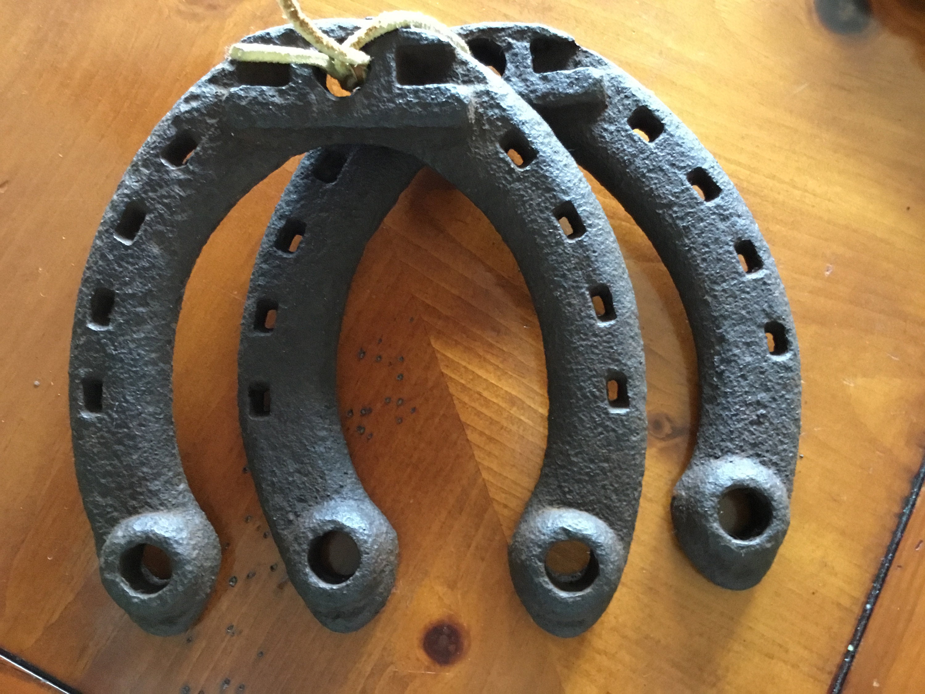 Pair Draft Horseshoes Etsy